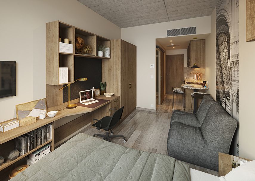 collegiate spacious apartments