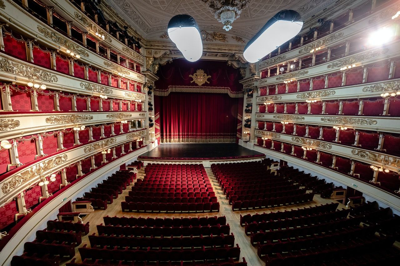 La scala theatre in milan