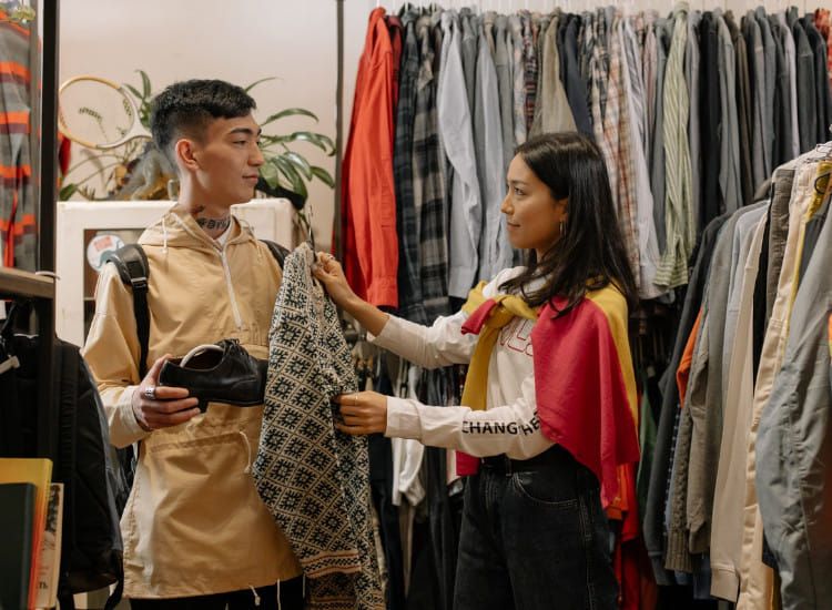 shopping in milan