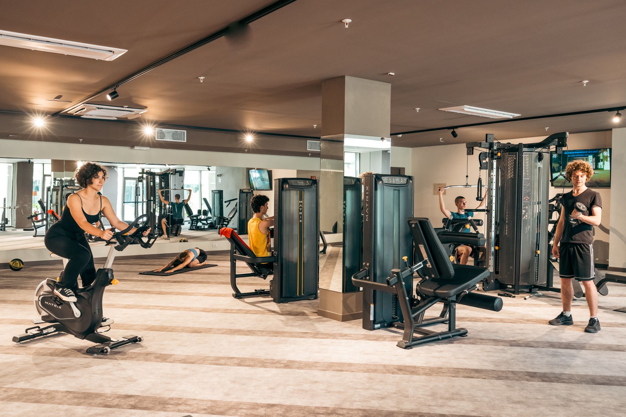 Collegiate Milan North - Fitness Suite Lifestyle
