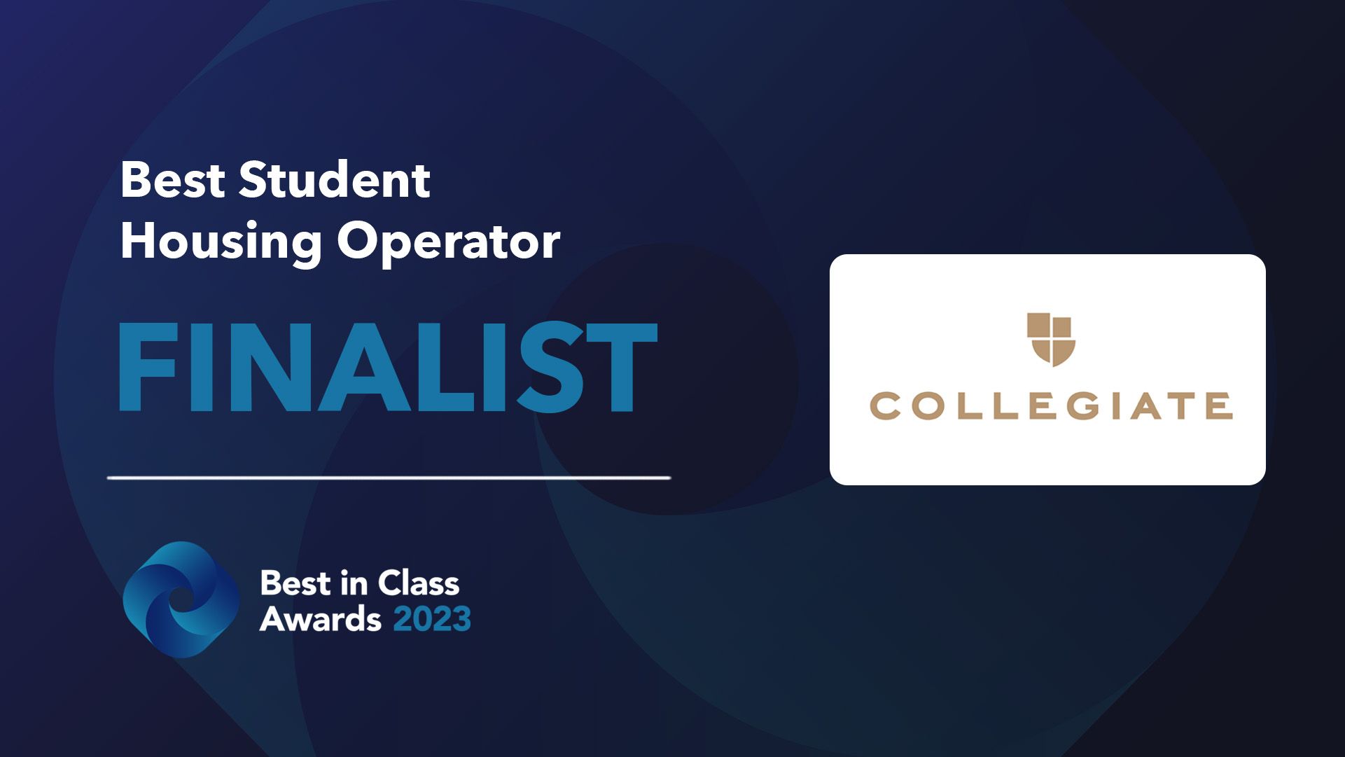 Best Student Housing Operator Collegiate