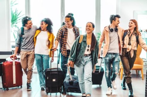 international student luggage