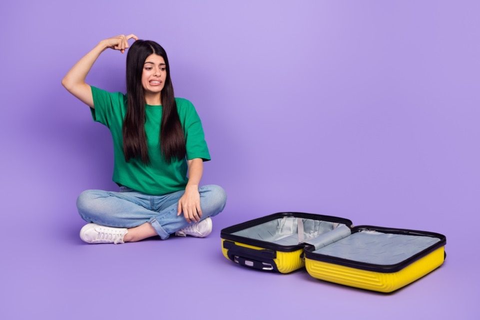 international student luggage
