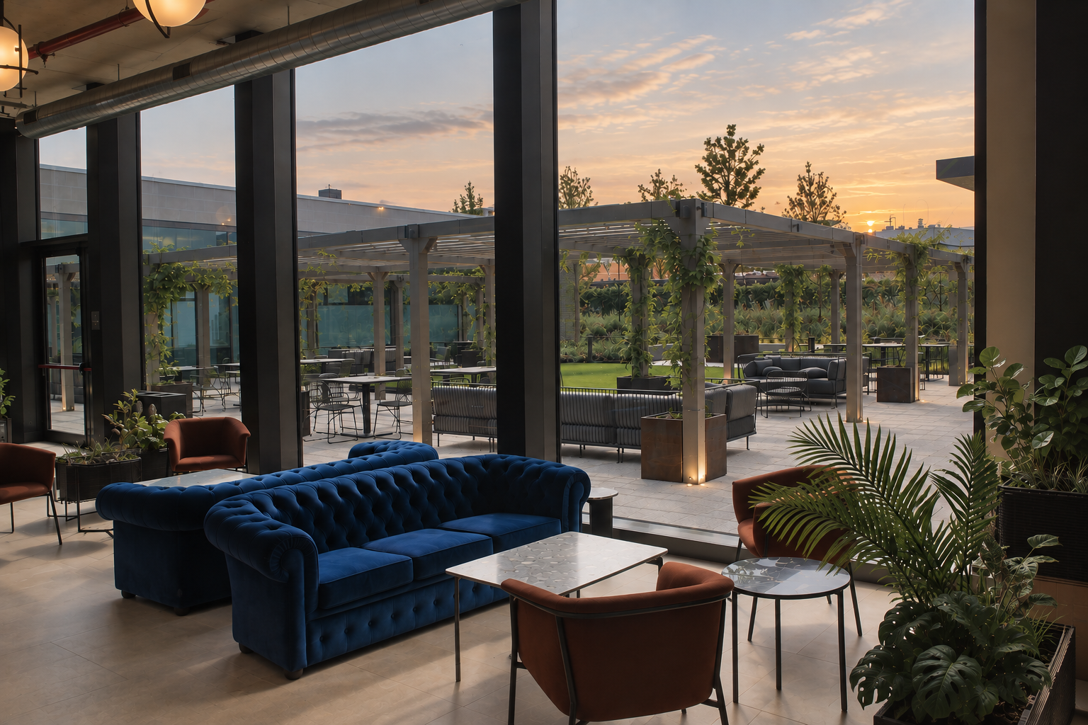 CMB-Lounge and Garden
